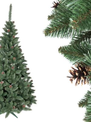 Brad Imperial Lux cu Conuri 220 cm sau 2 metri si 20 cm