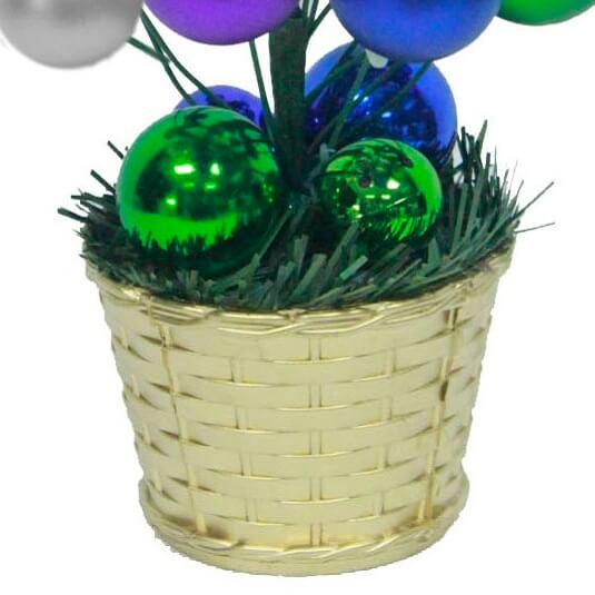 Brad Din Globuri Multicolor