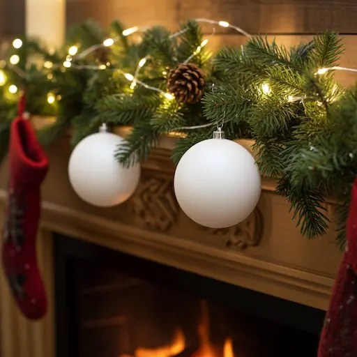 Set 82 globuri albe pachet complet