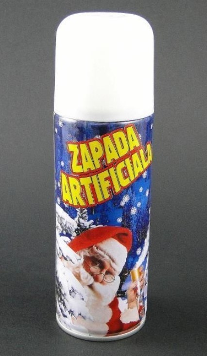 Spray zăpadă artificială alb